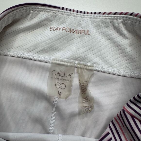 CALIA by Carrie Underwood | Pink Stripe 7/8 Leggings - Picture 4 of 4